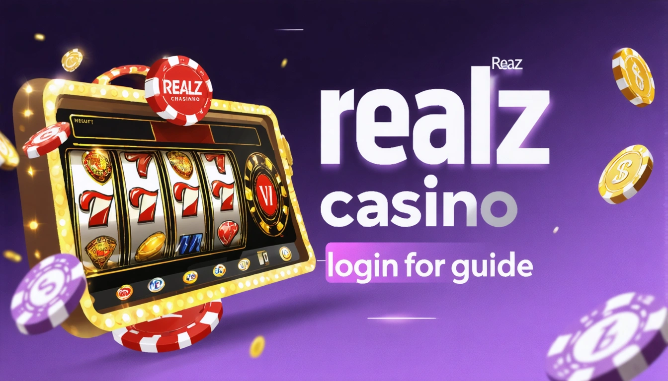 Realz casino login guide for secure account access