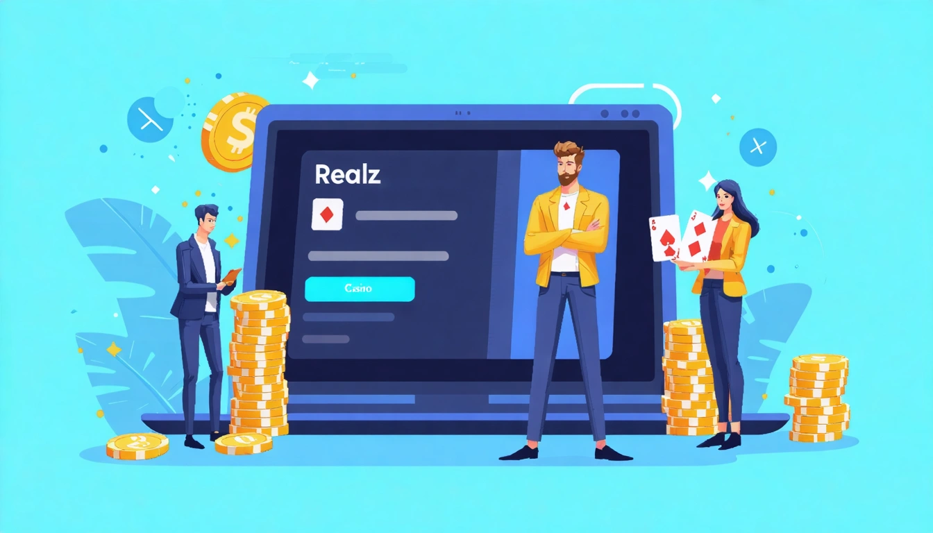 Realz casino registration guide for new account setup